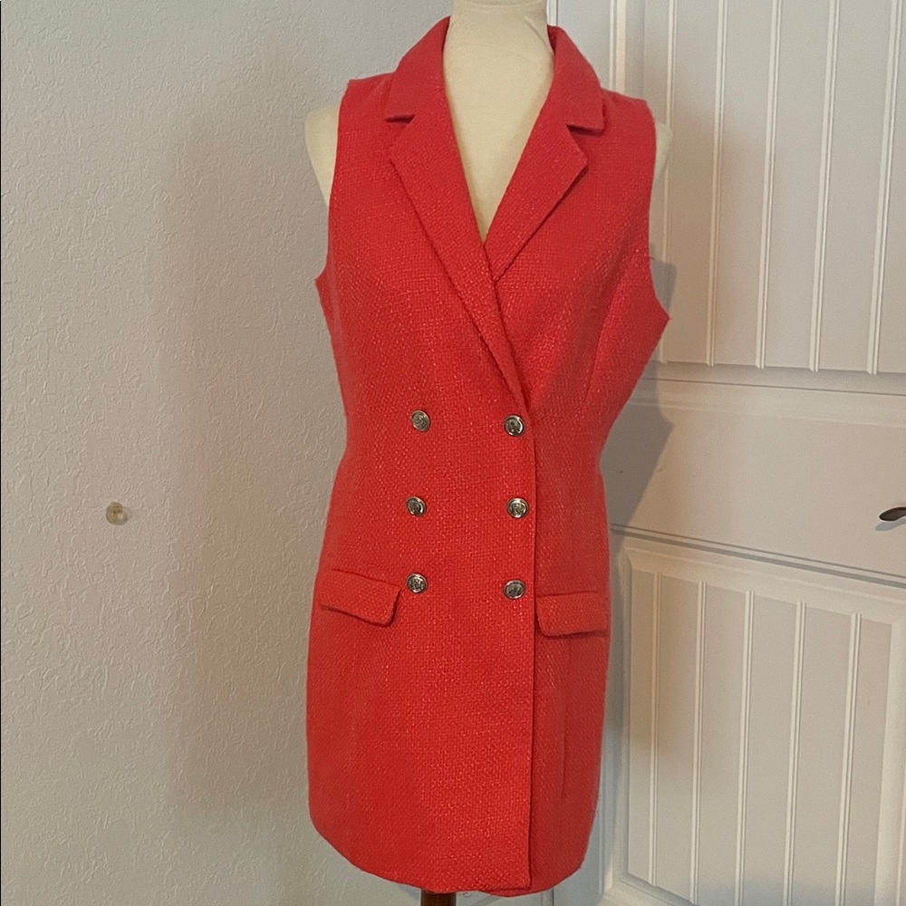 Jason Wu Scarlet Sleeveless tweed dress